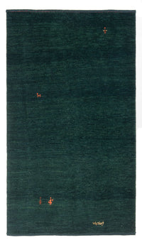 Tappeto Gabbeh - Persero - 178 x 115 cm - verde scuro