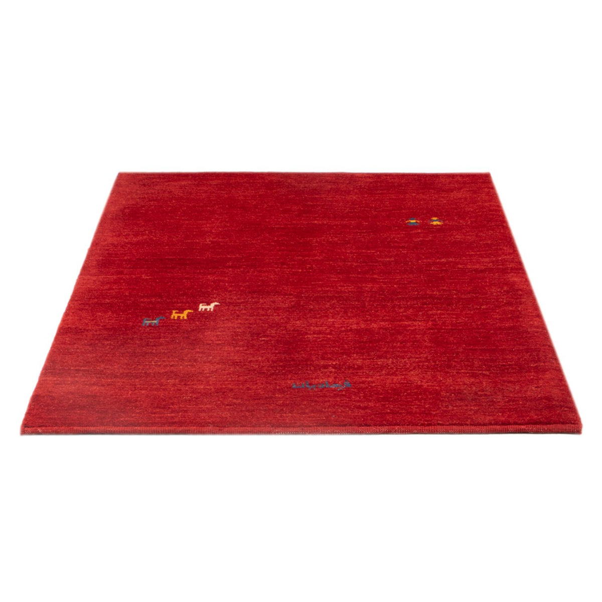 Gabbeh Teppich - Perser - 145 x 103 cm - rot