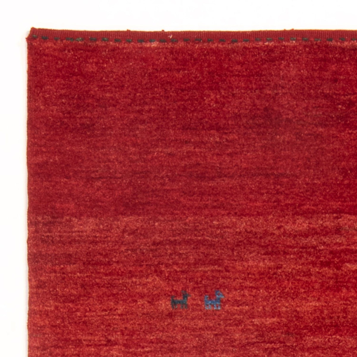 Gabbeh Persisch Teppich 108x142cm - Perserteppich Wollteppich