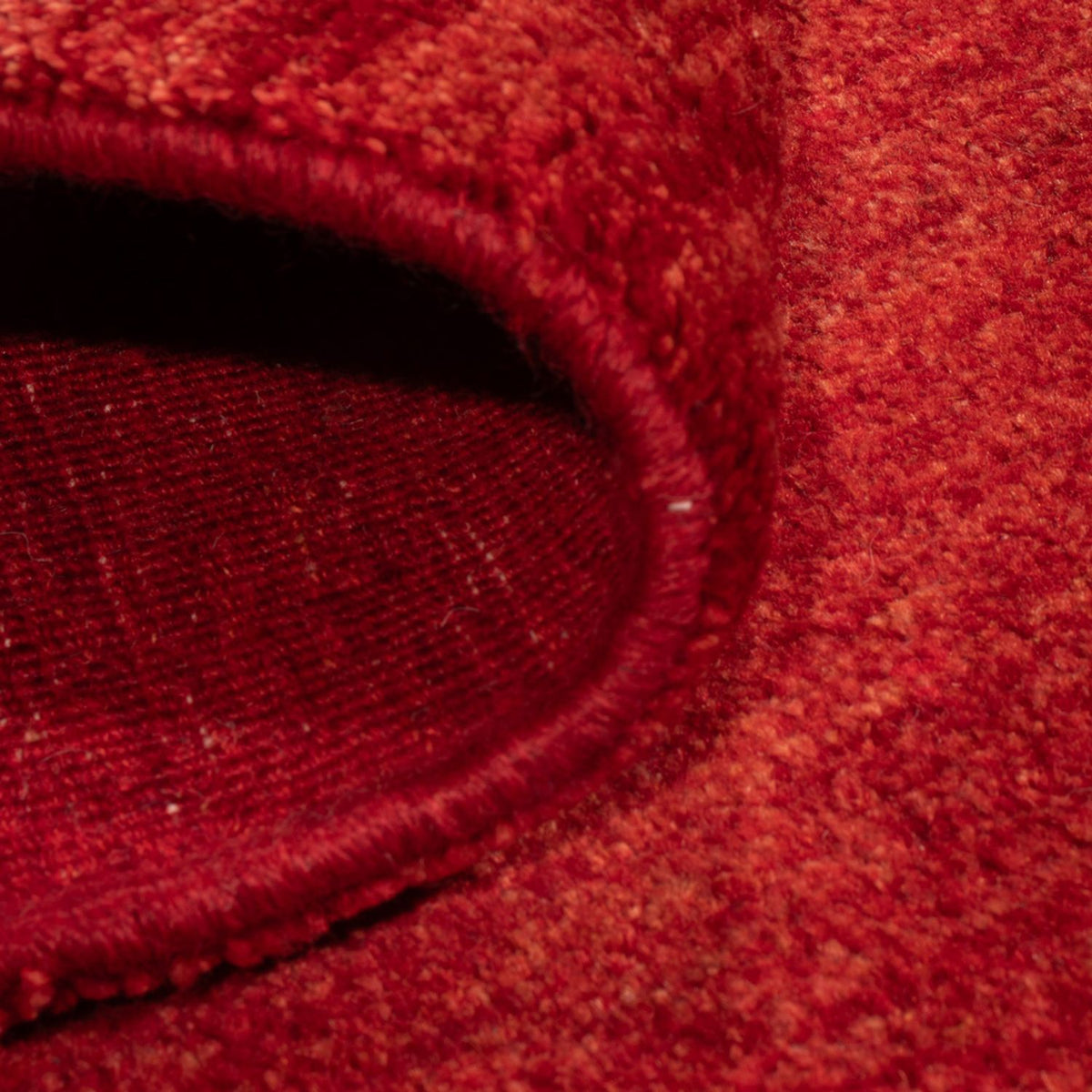 Gabbeh Teppich - Perser - 130 x 100 cm - rot