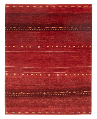 Tapis Gabbeh - Persan - 140 x 102 cm - rouge foncé