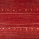 Gabbeh Teppich - Perser - 140 x 102 cm - dunkelrot