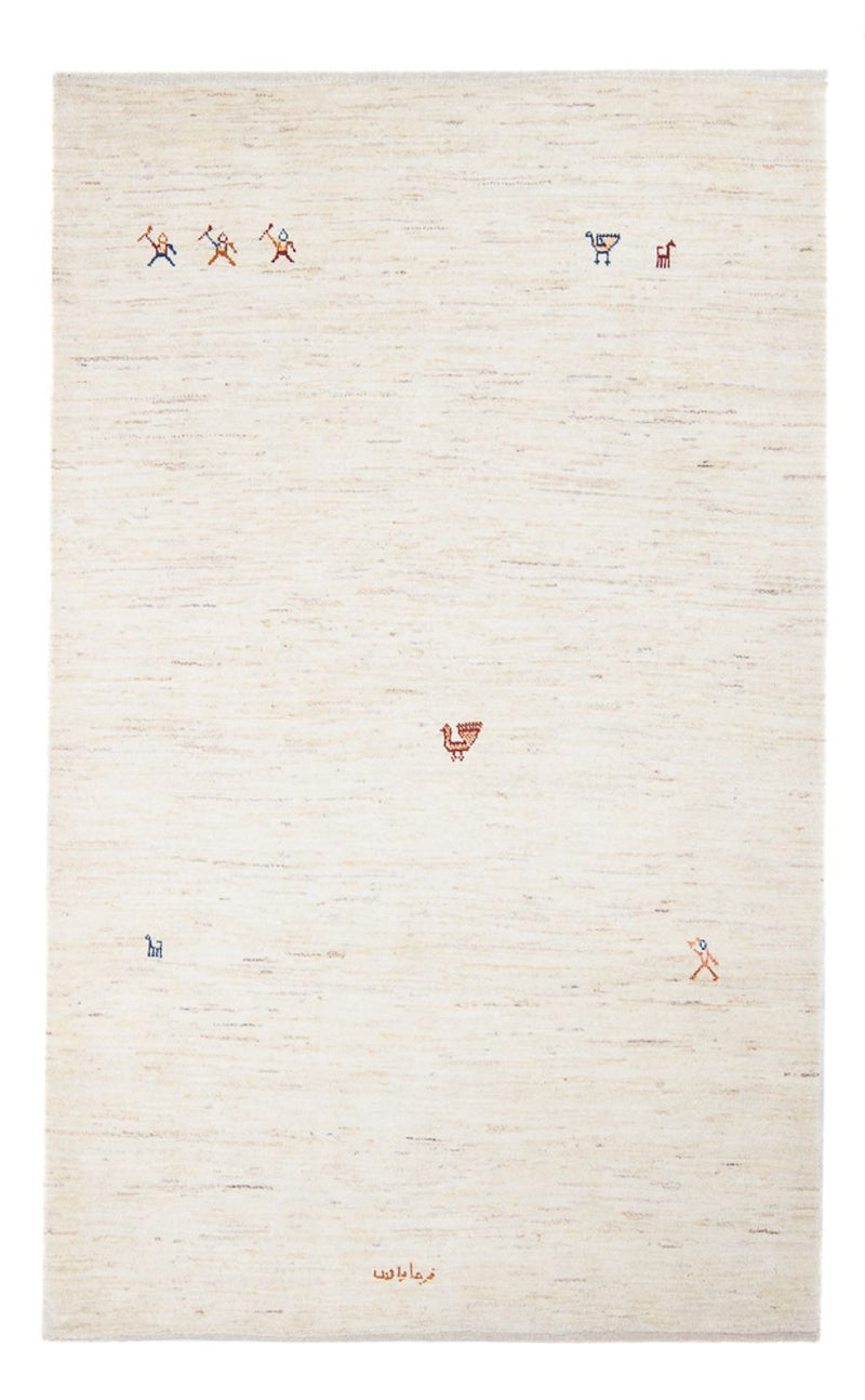 Gabbeh Teppich - Perser - 189 x 122 cm - beige