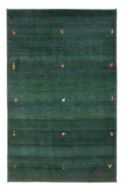 Gabbeh Persisch Teppich 113x183cm - Perserteppich Wollteppich