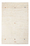Tapis Gabbeh persan Tapis 120x176cm - Perserteppich Wollteppich - Rectangle / Beige / 120 x 176 cm Rectangle