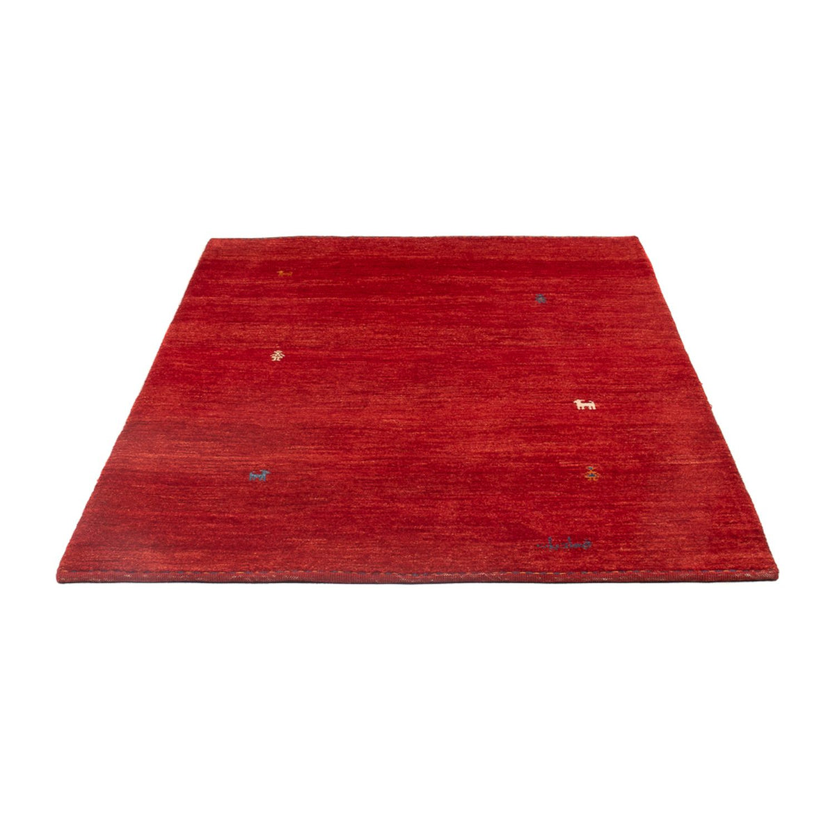Gabbeh Teppich - Perser - 169 x 115 cm - rot