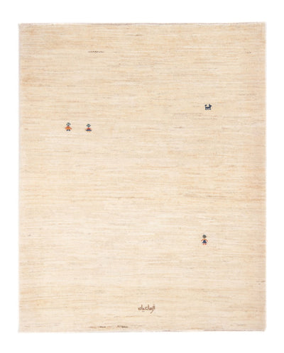 Gabbeh Persisch Teppich 109x150cm - Perserteppich Wollteppich