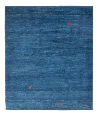 Tappeto Gabbeh - Persero - 140 x 102 cm - blu mare