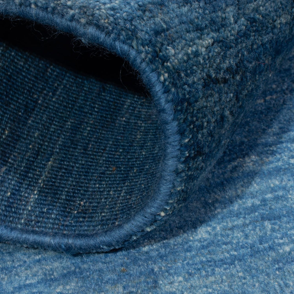 Gabbeh Teppich - Perser - 144 x 96 cm - seeblau