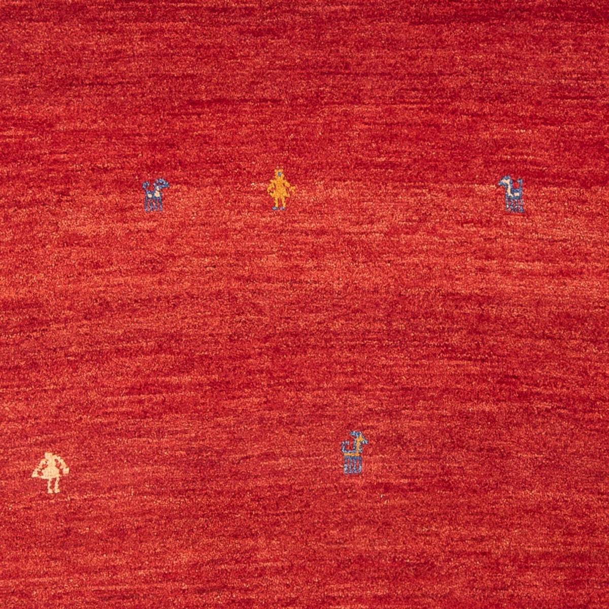 Gabbeh Teppich - Perser - 189 x 123 cm - rot