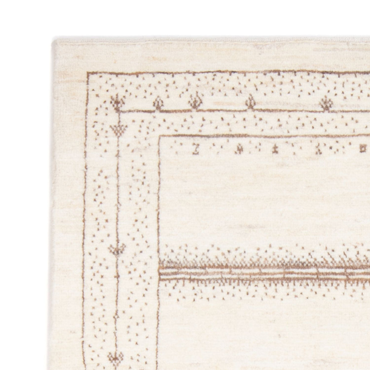 Gabbeh Persisch Teppich 100x142cm - Perserteppich Wollteppich