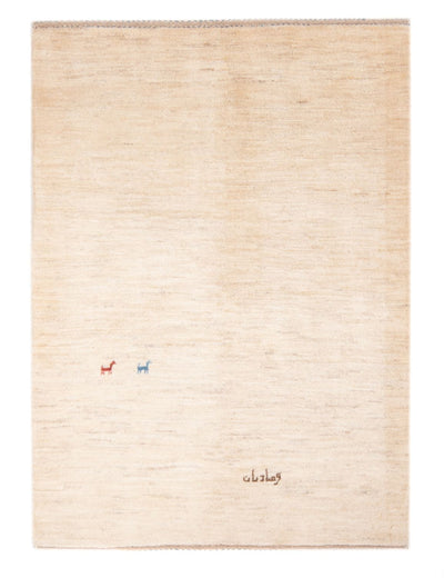 Gabbeh Persisch Teppich 108x158cm - Perserteppich Wollteppich