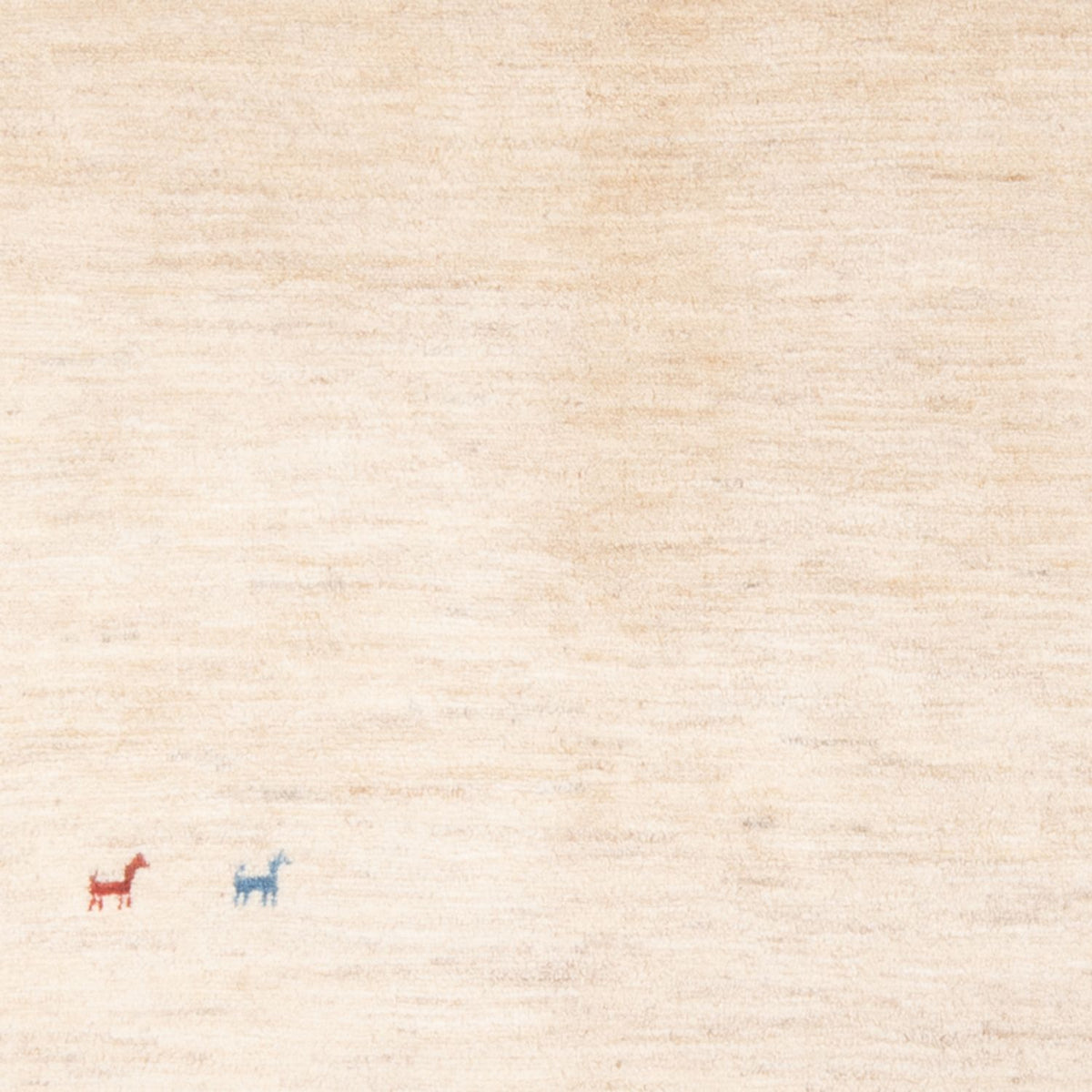 Gabbeh Teppich - Perser - 158 x 108 cm - hellbeige