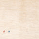 Gabbeh Teppich - Perser - 158 x 108 cm - hellbeige
