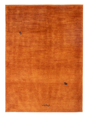 Tapis Gabbeh - Persan - 155 x 112 cm - terracotta
