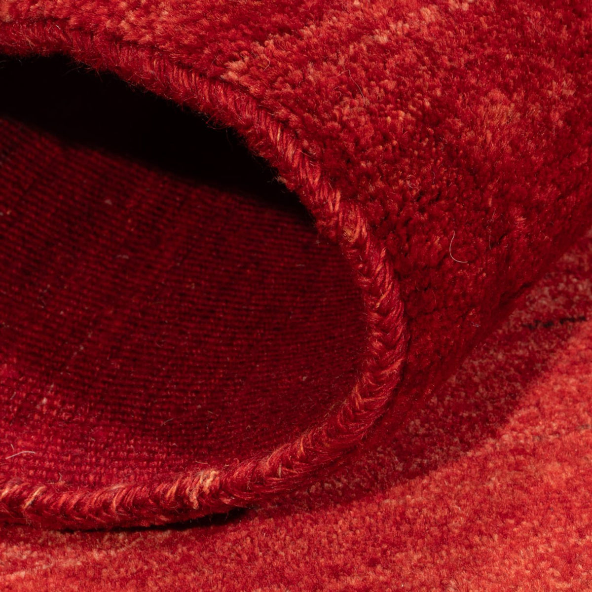 Gabbeh Teppich - Perser - 147 x 101 cm - dunkelrot