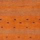 Gabbeh Teppich - Perser - 145 x 100 cm - terrakotta