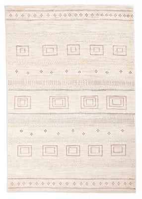 Tapis Gabbeh - Persan - 175 x 120 cm - beige clair