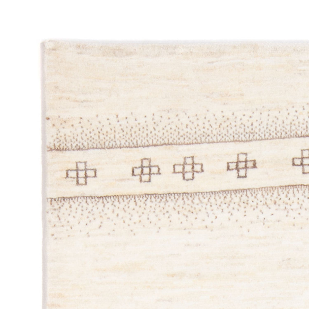 Gabbeh Teppich - Perser - 144 x 103 cm - hellbeige