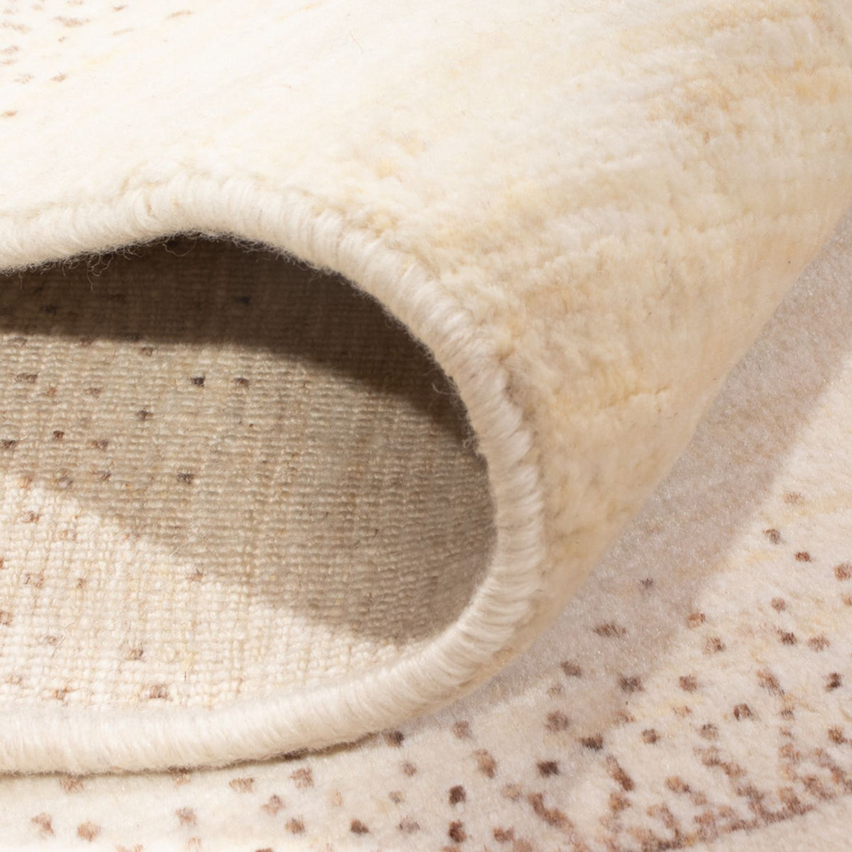 Gabbeh Teppich - Perser - 144 x 103 cm - hellbeige