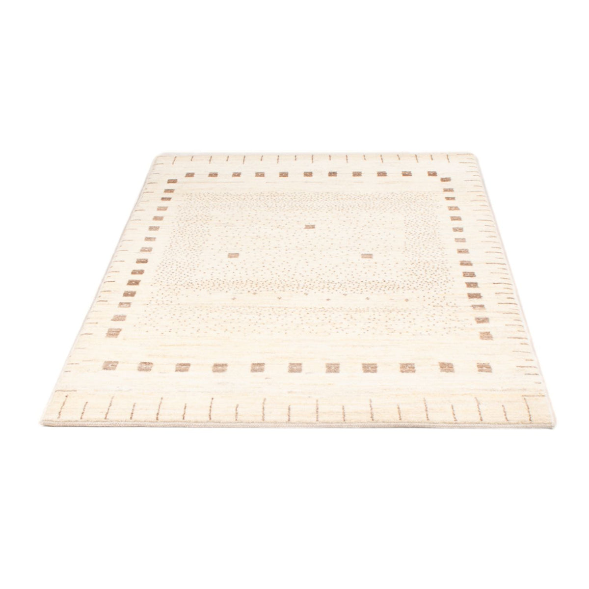 Gabbeh Teppich - Perser - 155 x 98 cm - hellbeige
