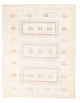 Gabbeh Teppich - Perser - 148 x 102 cm - hellbeige