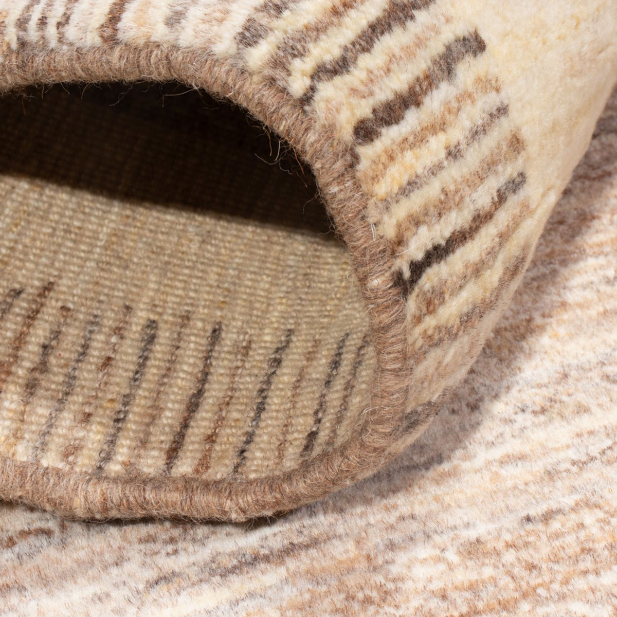 Gabbeh Teppich - Perser - 149 x 101 cm - hellbraun