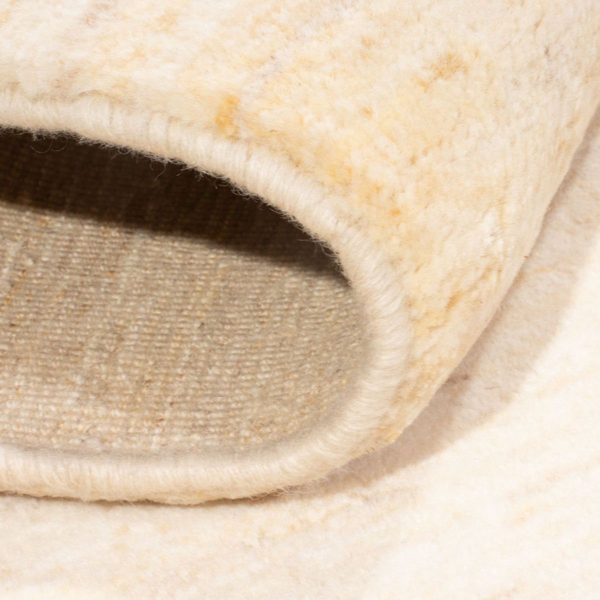 Gabbeh Teppich - Perser - 155 x 105 cm - hellbeige