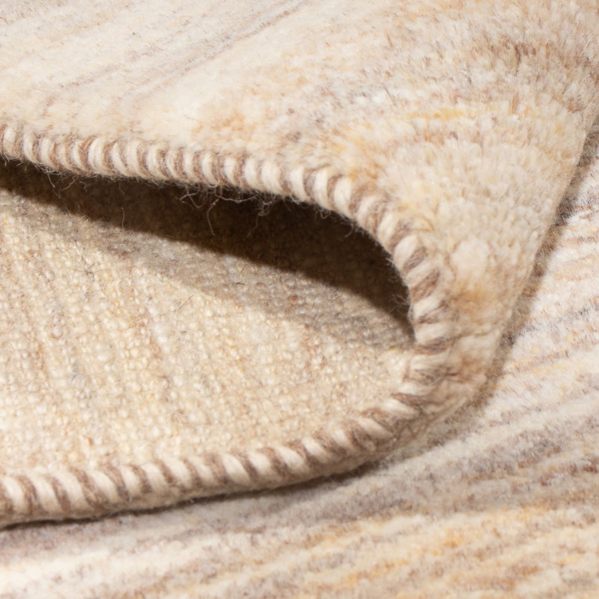 Gabbeh Teppich - Perser - 296 x 204 cm - natur