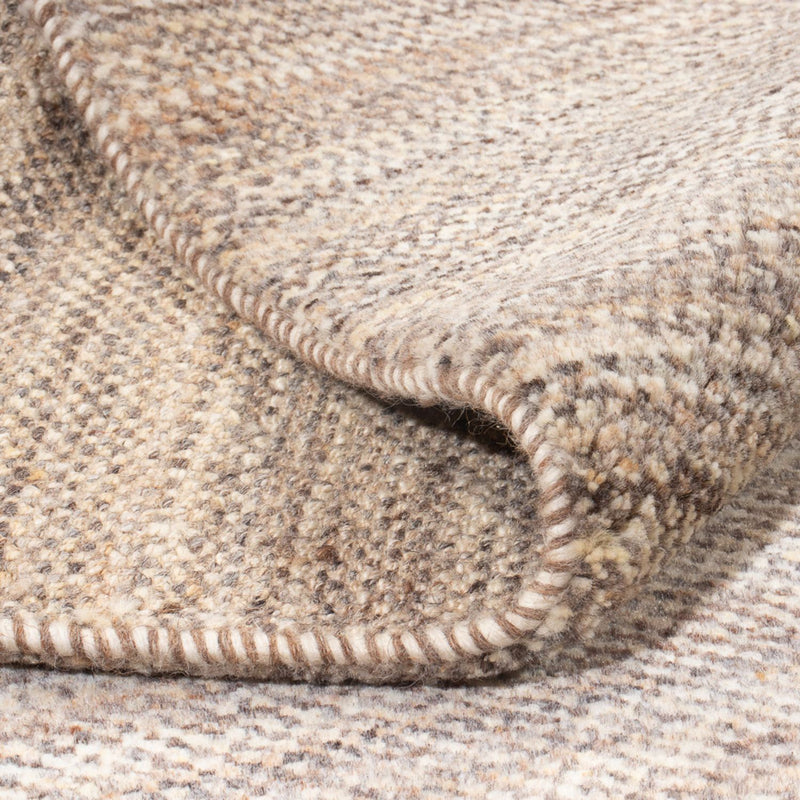 Gabbeh Teppich - Perser - 194 x 154 cm - dunkelbeige