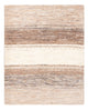 Gabbeh Teppich - Perser - 130 x 107 cm - natur