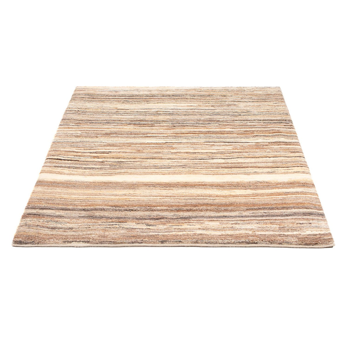 Gabbeh Teppich - Perser - 146 x 106 cm - dunkelbeige