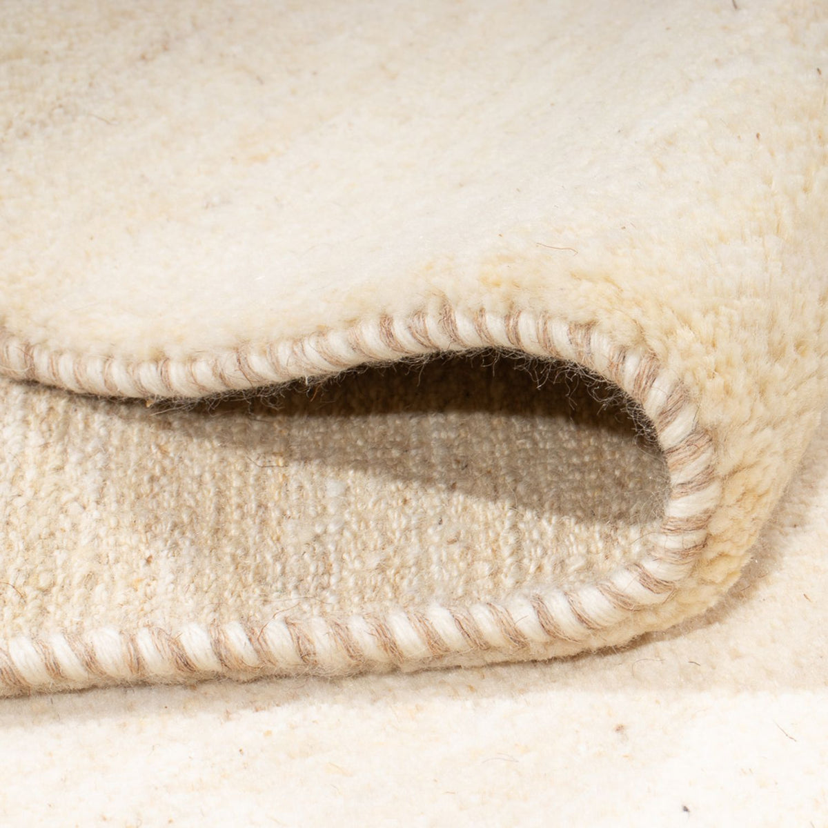 Gabbeh Teppich - Perser - 240 x 165 cm - hellbeige