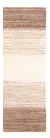 Gabbeh Persisch Teppich 81x245cm - Perserteppich Wollteppich - natur - Läufer / Natur / 81 x 245 cm Läufer
