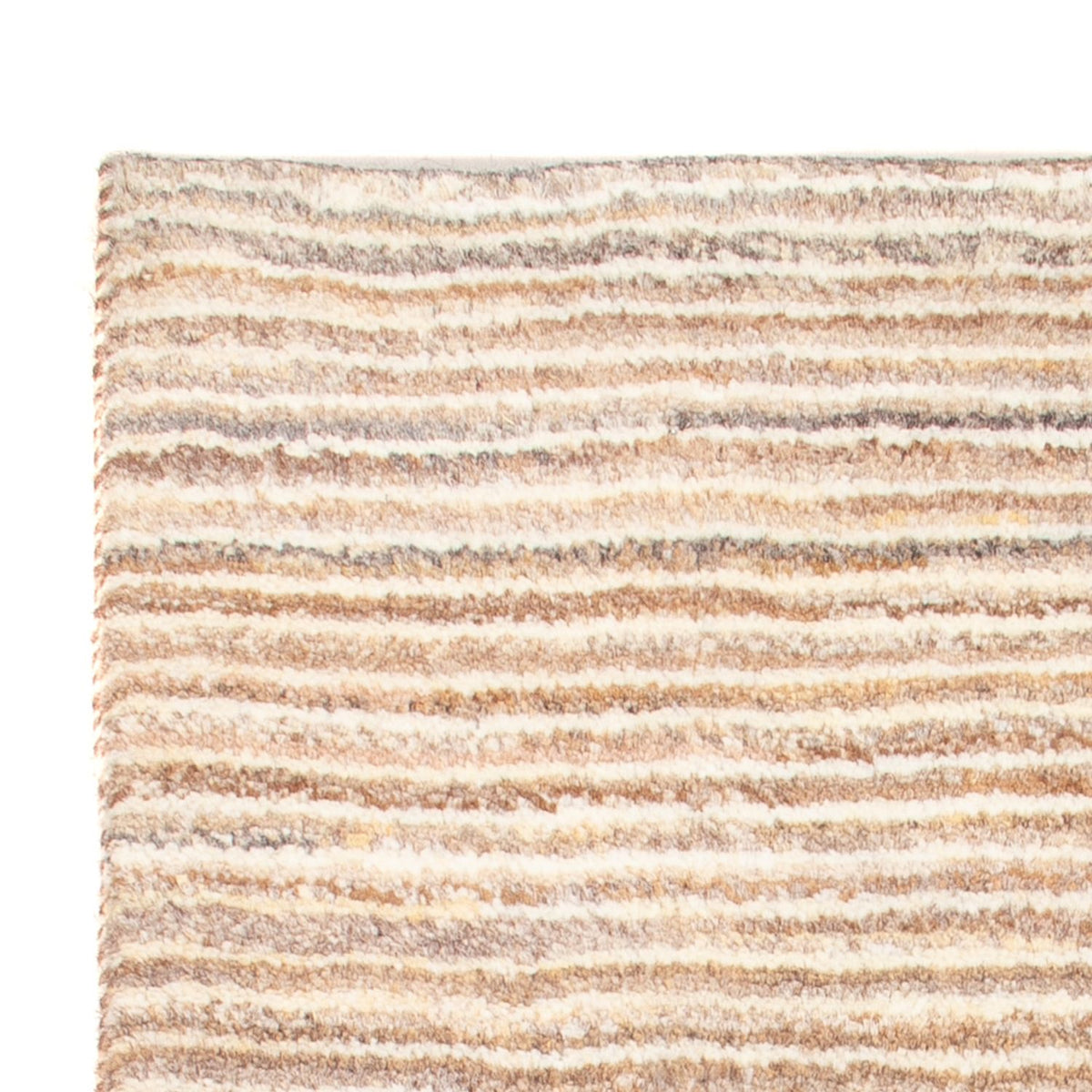 Gabbeh Teppich - Perser - 88 x 58 cm - hellbraun