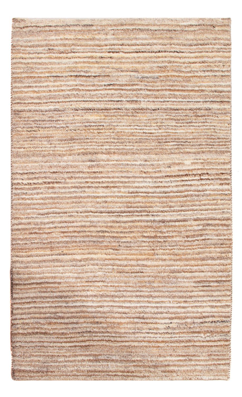 Gabbeh Teppich - Perser - 92 x 61 cm - hellbeige