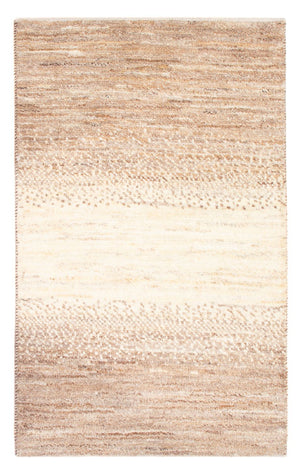 Gabbeh Teppich - Perser - 93 x 58 cm - hellbeige