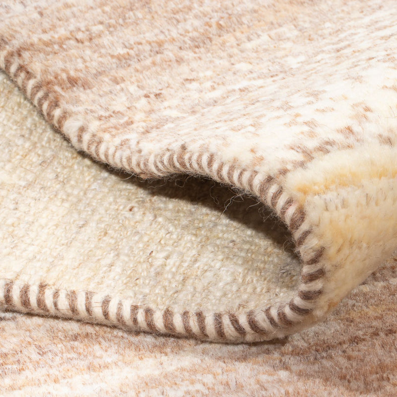 Gabbeh Teppich - Perser - 93 x 58 cm - hellbeige