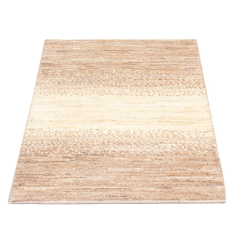 Gabbeh Teppich - Perser - 93 x 58 cm - hellbeige