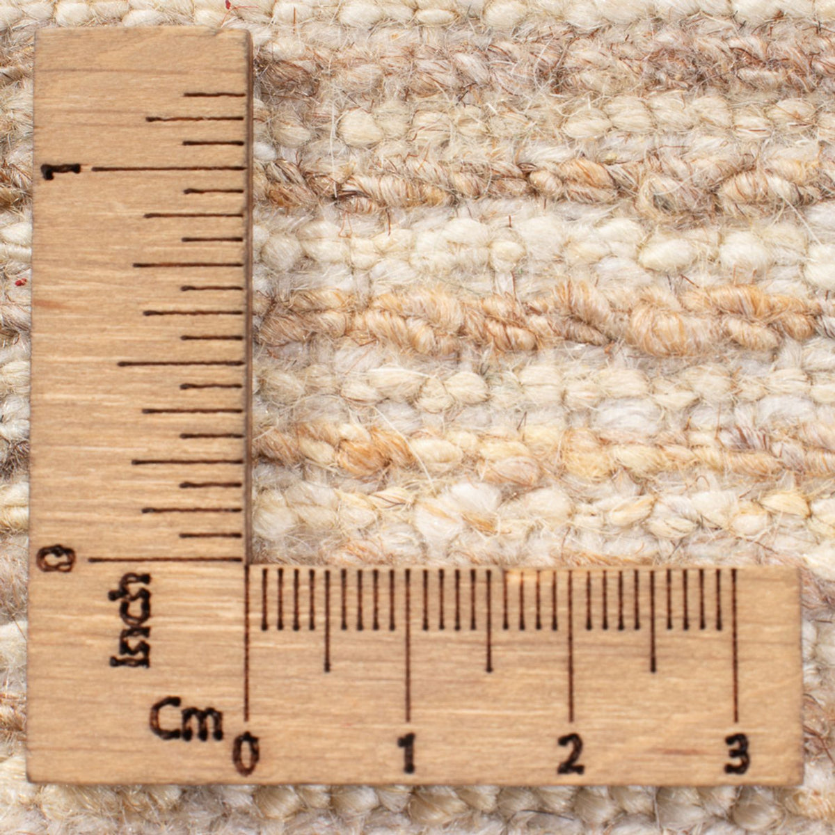 Gabbeh Teppich - Perser - 93 x 58 cm - hellbeige