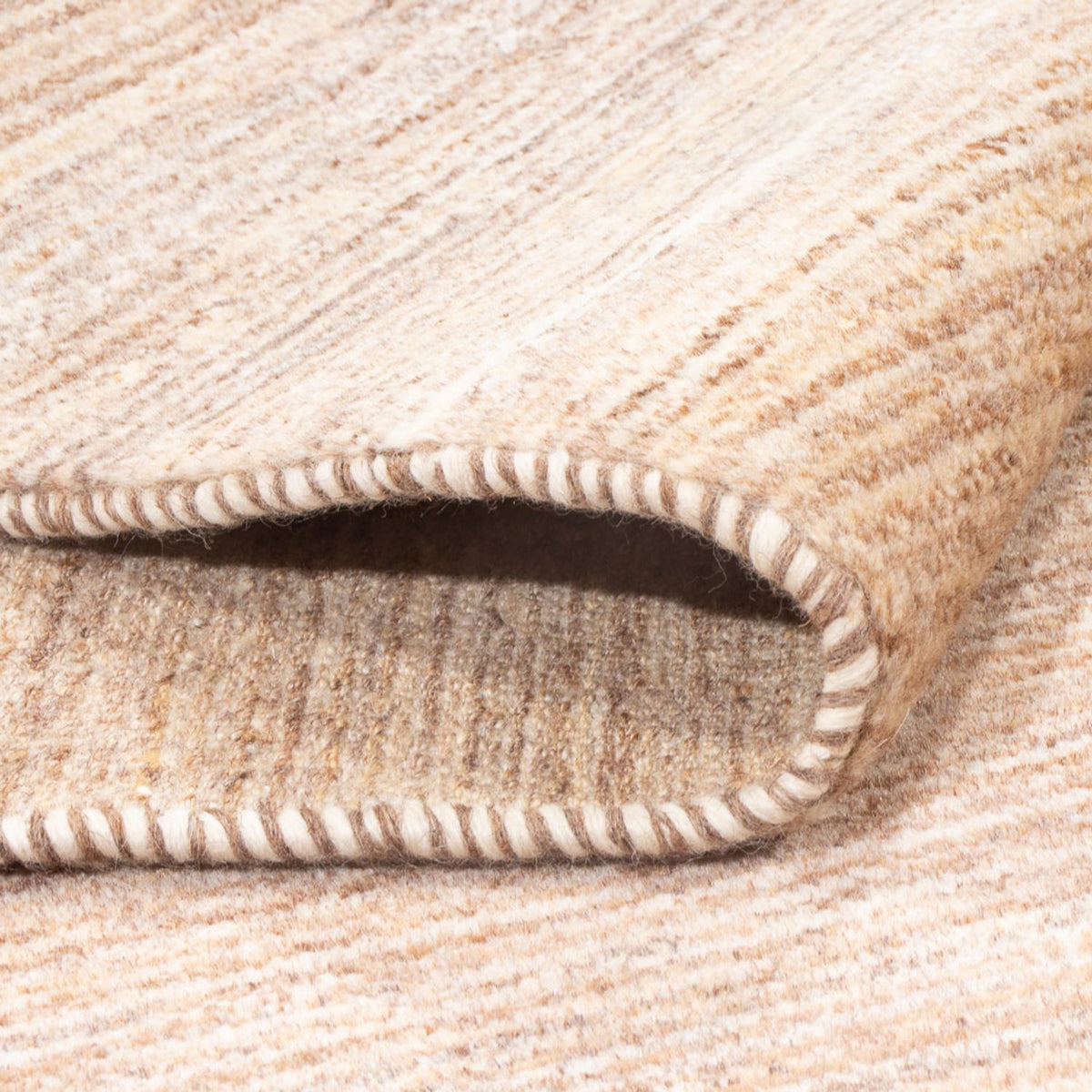 Gabbeh Teppich - Perser - 152 x 100 cm - dunkelbeige