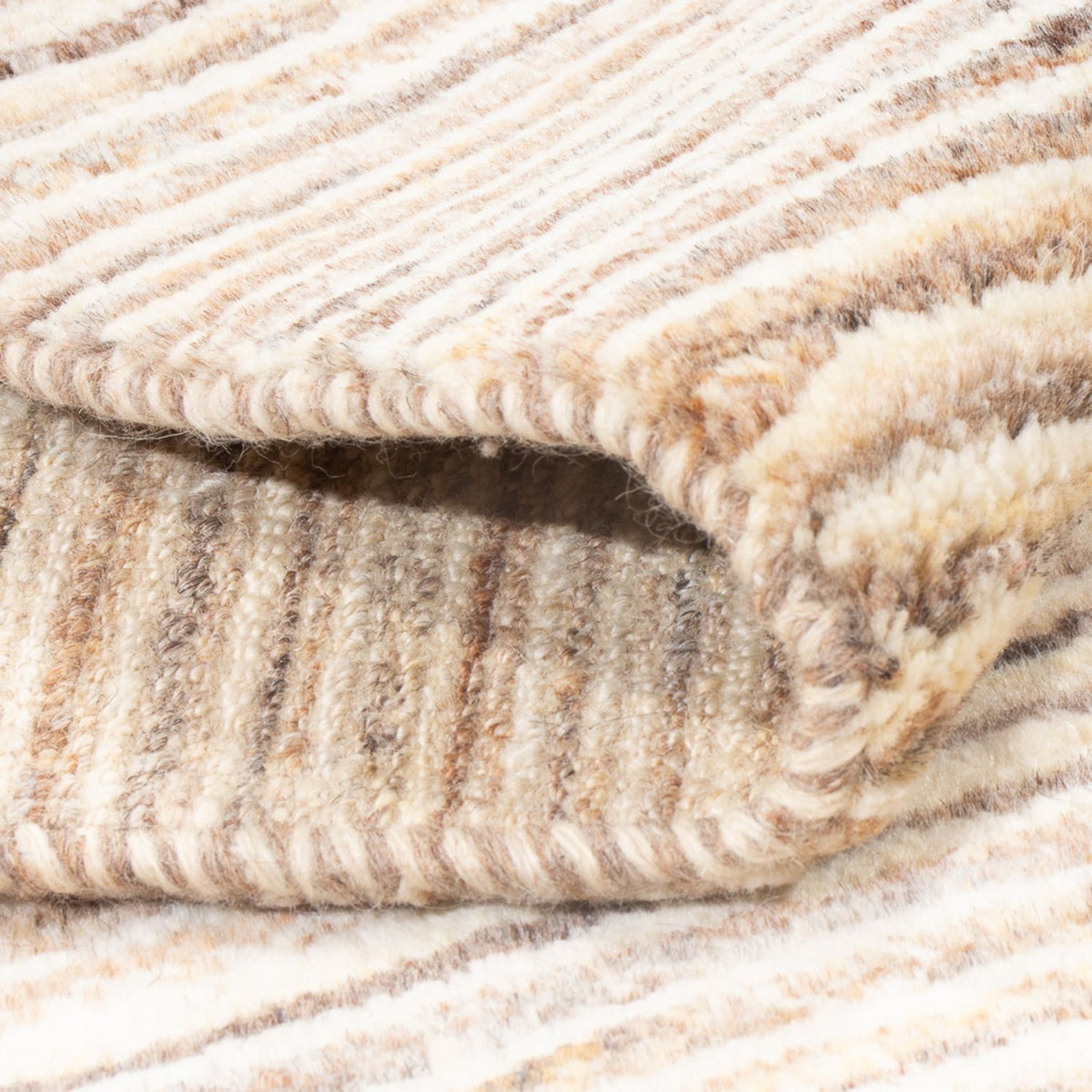 Gabbeh Teppich - Perser - 149 x 97 cm - dunkelbeige