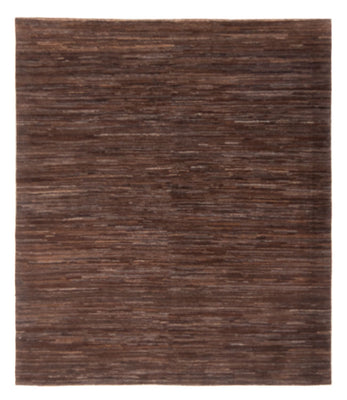 Tappeto Gabbeh - Persero - 192 x 158 cm - marrone scuro