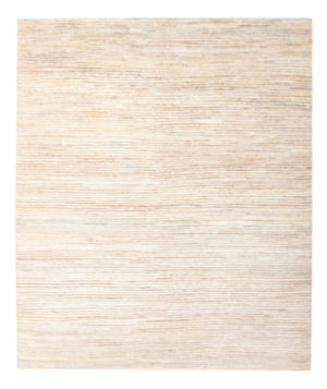 Gabbeh Teppich - Perser - 184 x 154 cm - hellbeige