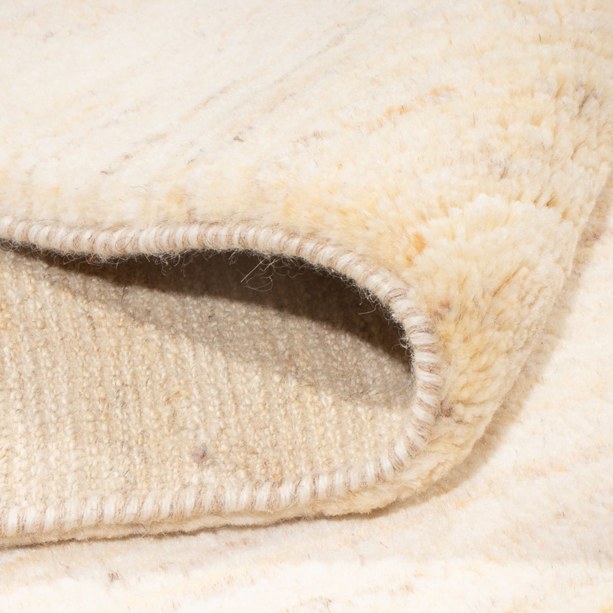 Gabbeh Teppich - Perser - 288 x 197 cm - weiß