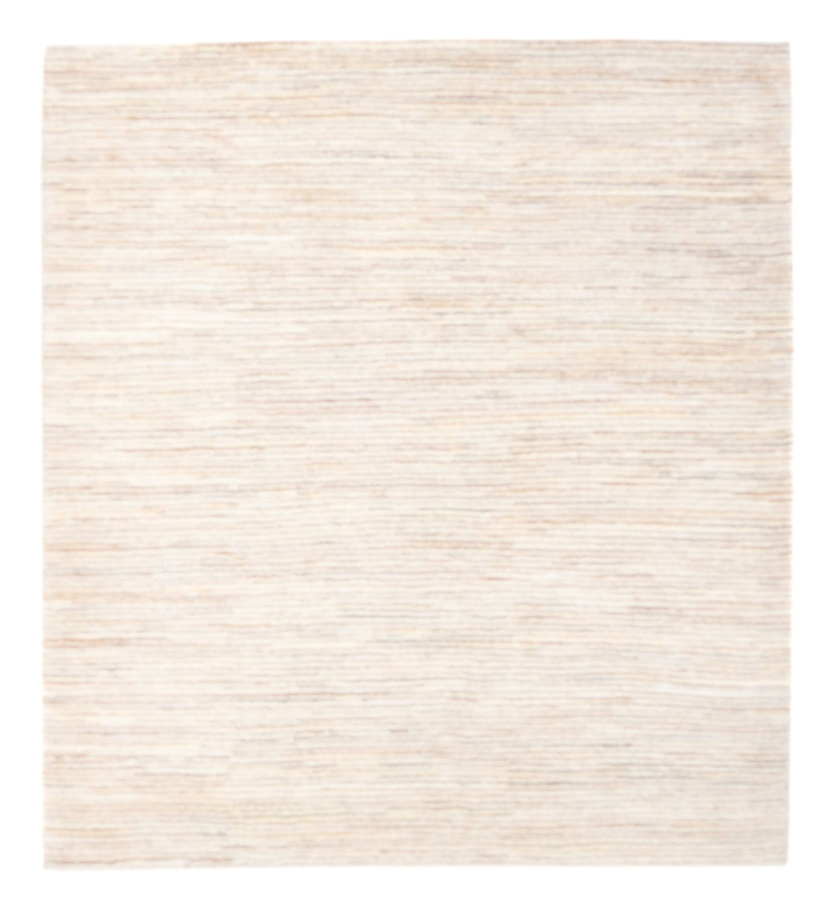 Gabbeh Teppich - Perser quadratisch  - 157 x 140 cm - beige