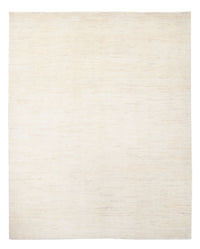 Tapis Gabbeh - Persan - 232 x 174 cm - blanc naturel