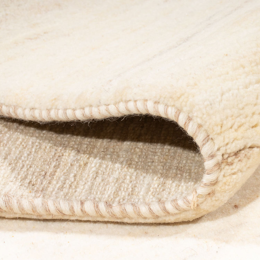Gabbeh Teppich - Perser - 243 x 172 cm - naturweiß