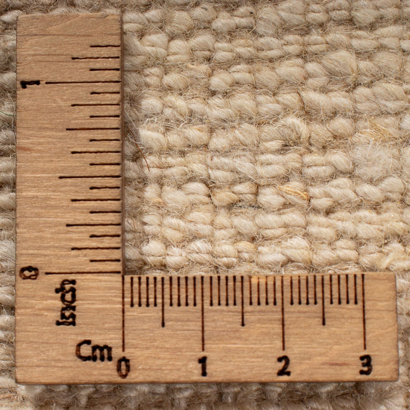 Gabbeh Teppich - Perser - 247 x 178 cm - naturweiß