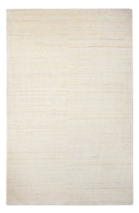 Tapis Gabbeh - Persan - 260 x 167 cm - blanc naturel